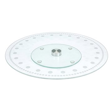

ORION Servírovací skleněný stojan otočný pr. 30 cm