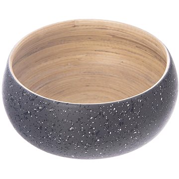 

ORION Miska 14 cm servírovací šedá, točený bambus
