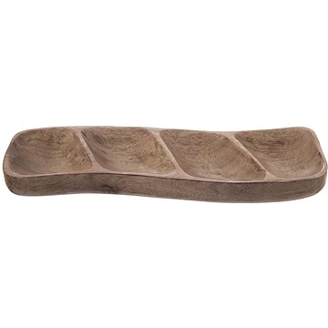 

ORION Miska 35,5 × 11 cm servírovací dělená, dřevo MANGO