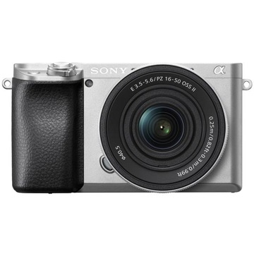 

Sony Alpha A6100 stříbrný + E PZ 16–50 mm f/3,5–5,6 II