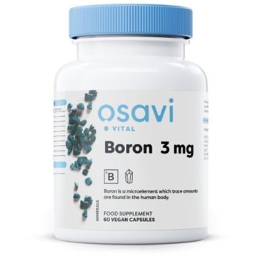 

Osavi Bór 3 mg, 60 vegan kapslí