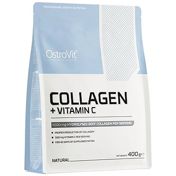 

OstroVit Kolagen + vitamín C, 400 g, natural