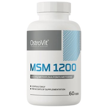 

OstroVit MSM 1200 mg, 60 kapslí
