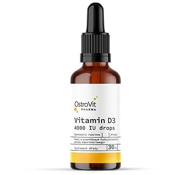 

OstroVit Pharma Vitamin D3 4000 IU kapky, 30 ml