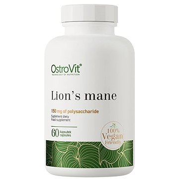 

OstroVit Lion's Mane VEGE, 60 kapslí