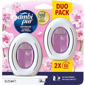 

AMBI PUR Bathroom Flowers and Spring 2× 7,5 ml
