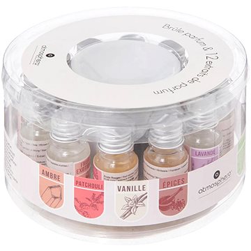 

ATMOSPHERA sada vonných olejů s aroma lampou 10 ml (12 ks)