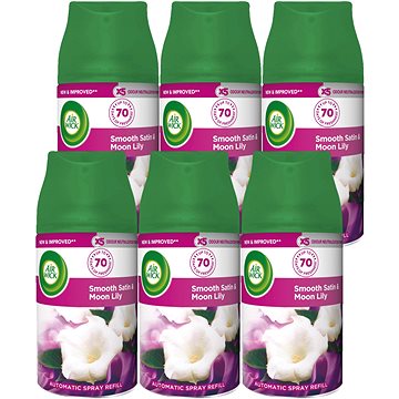 

AIR WICK Freshmatic náplň Jemný satén a Měsíční lilie 6× 250 ml