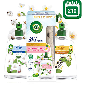 

AIR WICK Active Fresh difuzér 3× 228 ml