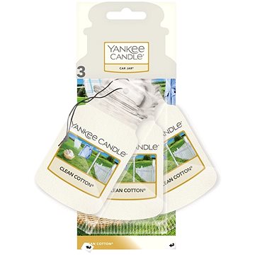 

YANKEE CANDLE Clean Cotton 3-PACK 42 g