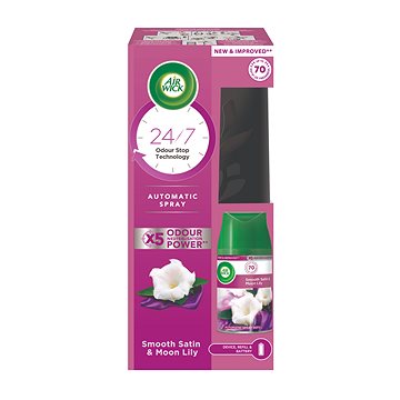 

AIR WICK Spray komplet Jemný satén a Měsíční lilie 250 ml
