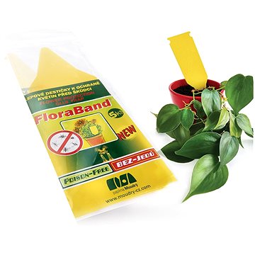 

FLORABAND Lepové šipky k ochraně květin před škůdci 5 ks 4,7× 14,8 cm