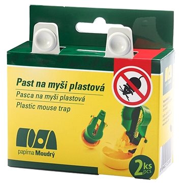 

PAPÍRNA MOUDRÝ Past na myši plastová 2 ks