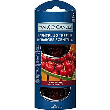 

YANKEE CANDLE Black cherry náplň 2× 18,5 ml