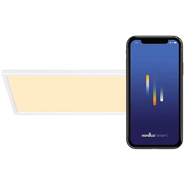 

Nordlux Ultratenký stmívatelný LED panel Harlow Smart IP54 RGB - bílá
