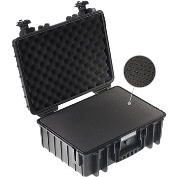 

B+W Type 5000 BLK SI (pre-cut foam)