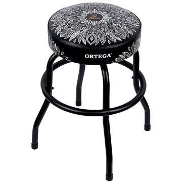 

ORTEGA Bar Stool 24" White Kaleidoscope