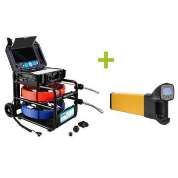 

OXE Inspekční kamera InspCam Compact 40 Combo TripleCam 14/18/23 mm a lokátor kamerové hlavice + 32G