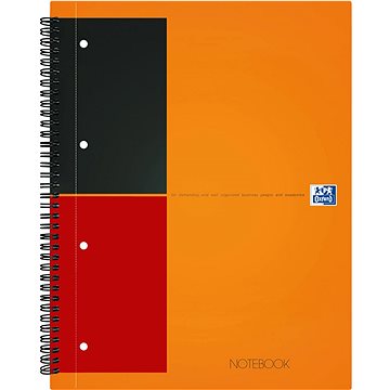 

OXFORD International Notebook A4+, 80 listů, linkovaný