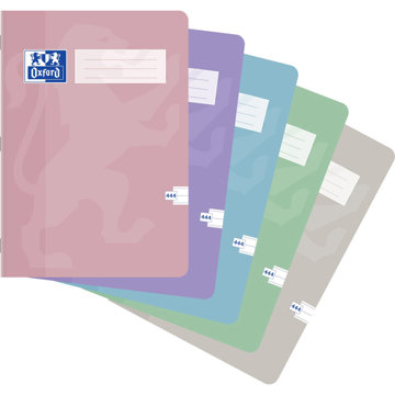 OXFORD Pastel A4 444, linkovaný, 40 listů, náhodná barva (1 ks)