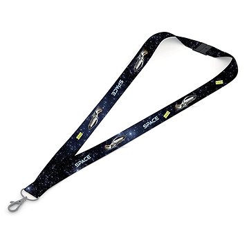 

Oxybag klíčenka s karabinkou Space black