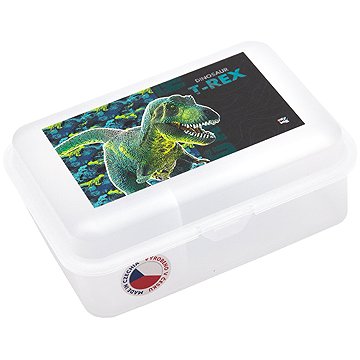 OXYBAG Box na svačinu s přihrádkou Dino