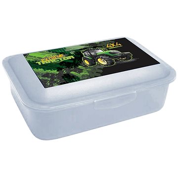 Oxybag Box na svačinu s přihrádkou Traktor