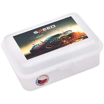 OXYBAG Box na svačinu s přihrádkou Auto
