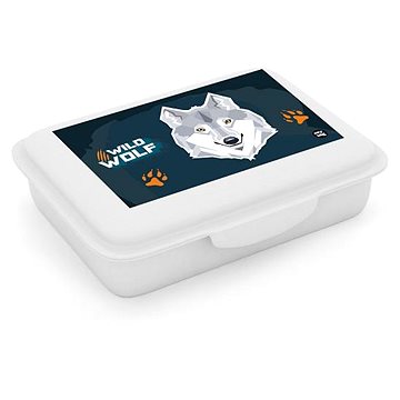 Oxybag Box na svačinu s přihrádkou Vlk
