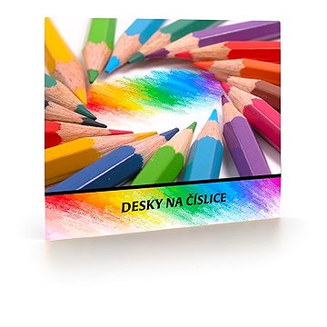 Oxybag Desky na číslice Pastelky