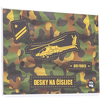 Oxybag Desky na číslice Helikoptéra