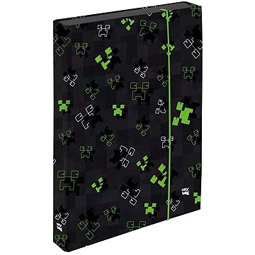 Oxybag Box na sešity A4 Jumbo OXY NEXT Green Cube
