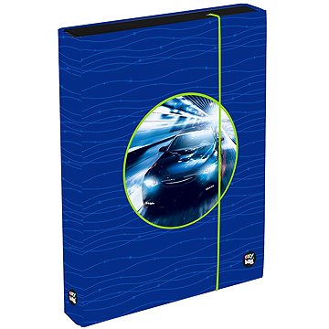 Oxybag Box na sešity A4 Jumbo OXY Sherpy Blue