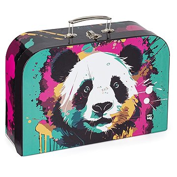 Oxybag Kufřík lamino 34 cm Panda