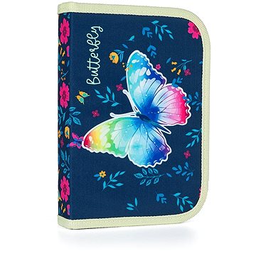 

Oxybag Penál 1 p. 2 chlopně, prázdný Motýl 2