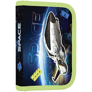 Oxybag Penál 1 p. 2 chlopně, prázdný Space