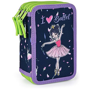Oxybag Penál 3 p. prázdný Baletka