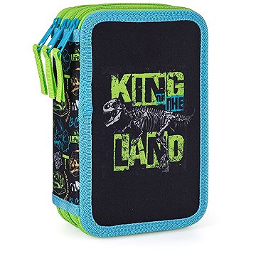 Oxybag Penál 3 p. prázdný Premium Dinosaurus