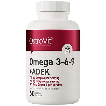 

OstroVit Omega 3-6-9 + ADEK 60 kapslí
