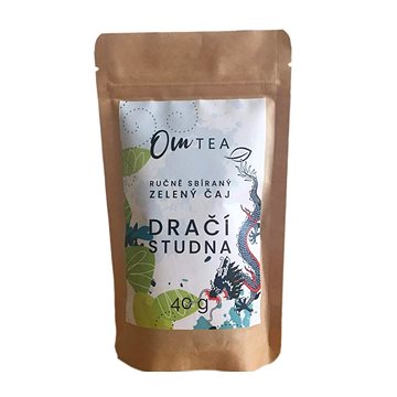 

OM Tea Ručně sbíraný zelený čaj Dračí studna (Lung Ching), 40 g