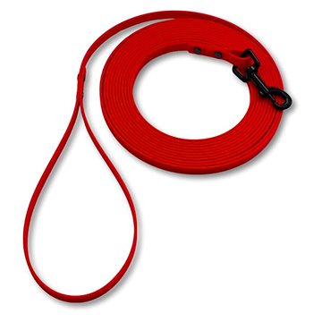 

PafDog Ultralehké voděodolné stopovací vodítko ploché, 1 cm, 10 m - červené