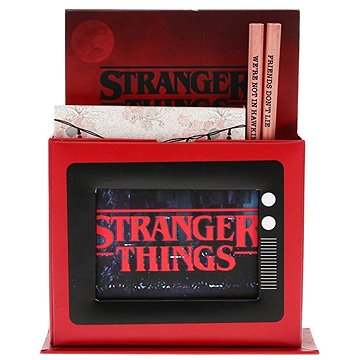 

PALADONE Stranger Things: TV - set zápisníků, tužek a stojánku