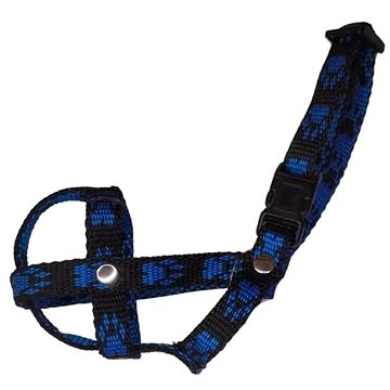 

Palkar Nylonový náhubek pro psy vel. 0 12 cm × 3 cm černo - modrý