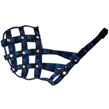 

Palkar Nylonový náhubek pro psy vel. 2 22 cm × 7,5 cm černo - modrý