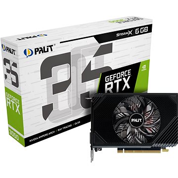 

PALIT GeForce RTX 3050 StormX 6GB GDDR6