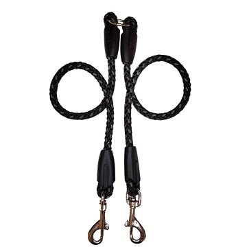 

Palkar Vodítko rozdvojka pro psy 40 cm × 8 mm černo - šedé