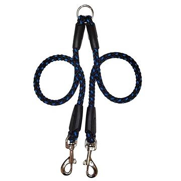 

Palkar Vodítko rozdvojka pro psy 50 cm × 14 mm černo - modré