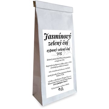 

Pangea Tea zelený sypaný čaj Jasmínový, 50g