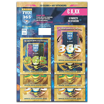 Panini Multipack samolepek FIFA 365 2025