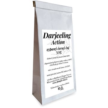 

Pangea Tea černý sypaný čaj Darjeeling Action 50 g
